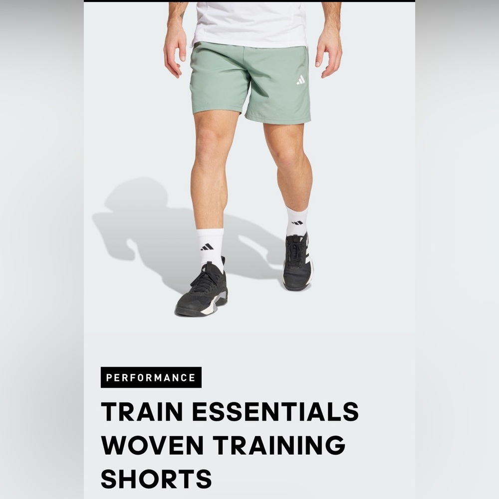 NWT Adidas Men's Mint Woven Training Shorts XL